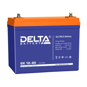 Delta GX 12-60 Аккумулятор