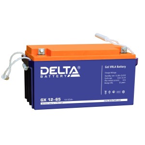 Delta GX 12-65 Аккумулятор