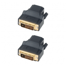 SC&T DE01E Комплект из 2-х пассивных приемопередатчиков DVI-видеосигнала (DVI-I) по кабелю витой пары