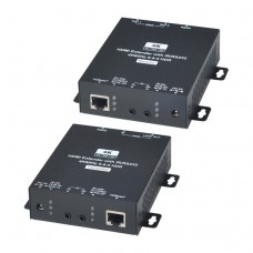 SC&T HE02EIX Комплект (передатчик + приёмник) для передачи HDMI + ИК управление + RS232