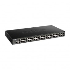 D-Link DL-DGS-1250-52X/A1A Настраиваемый L2 коммутатор c 48 портами 10/100/1000Base-T