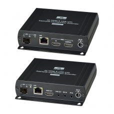 SC&T HKM01-4K HDMI KVM удлинитель (комплект приёмник + передатчик) по Ethernet