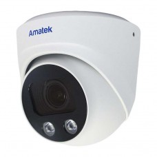 Amatek AC-IDV403ZA (мото; 2.7-13.5) 4Мп IP видеокамера купольная вандалозащищенная с микрофоном