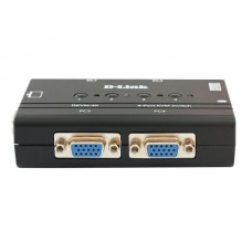 D-Link DL-DKVM-4K/B2B 4-портовый KVM-переключатель с портами VGA и PS/2