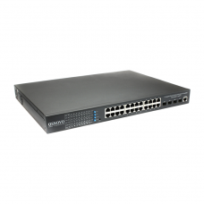 Osnovo SW-24G4X-1L Управляемый L3 PoE коммутатор на 24xGE RJ-45 c PoE + 4х10G SFP+ порта